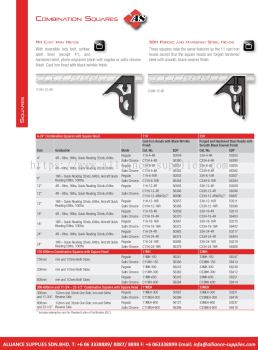 STARRETT Combination Squares