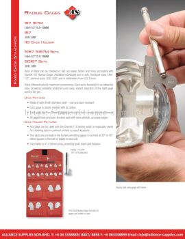 STARRETT Radius Gages