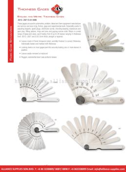 STARRETT Thickness Gages