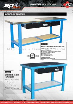 SP TOOLS Workshop Benches / Tool/Service/Technicians Trolleys