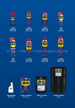 WD-40 Multi-Use Spray Full Range Of Products