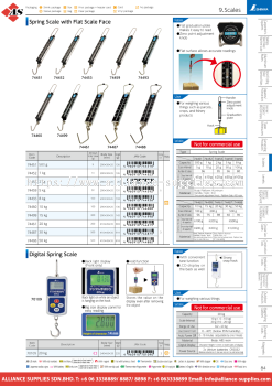 SHINWA Spring Scale