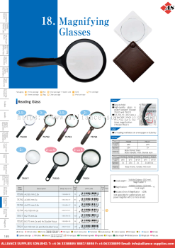 SHINWA Reading Glass, Power Magnifier & Sheet Magnifier