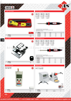 YATO Length Way Stripper / Internal Soldering Icon / External Soldering Icon / Fiber Clearer