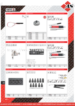 YATO Belt Oil Wrench / Oil Filter Wrench / Lever Action Grease Gun With Rigid Spout