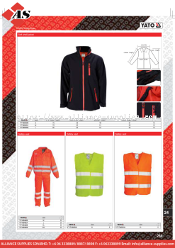 YATO Soft Shell Jacket / Safety Vest