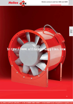 HELIOS High-performance & Medium Pressure Axial Fans - Medium-pressure axial fans AMD and AMW