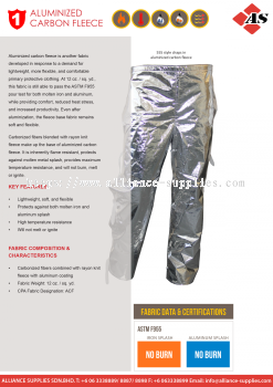CPA Foundry Protection - Aluminized Carbon Fleece