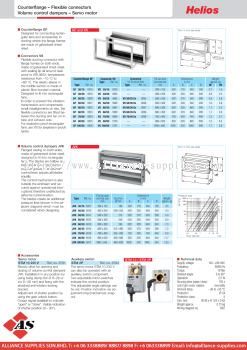 HELIOS InlineVent® Rectangular Fans - Accessories