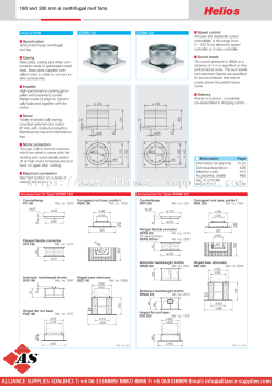 HELIOS Centrifugal Roof Fans