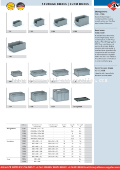 FETRA Storage Boxes / Euro Boxes