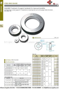 Steel Ring Gauge/ Carbide Ring Gauge/ Ceramic Ring Gauge