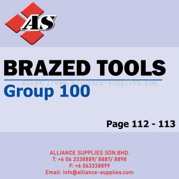 CROMWELL Brazed Tools (Group 100)