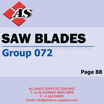 CROMWELL Saw Blades (Group 072)