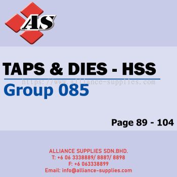 CROMWELL Tapes & Dies - HSS (Group 085)
