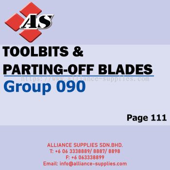 CROMWELL Toolbits & Parting-Off Blades (Group 090)