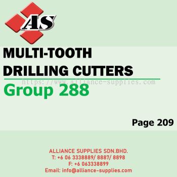 CROMWELL Multi-Tooth Drilling Cutters (Group 288)