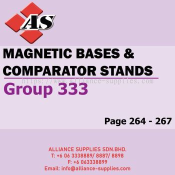 CROMWELL Magnetic Bases & Comparator Stands (Group 333)