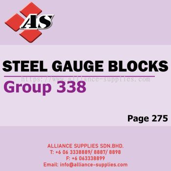 CROMWELL Steel Gauge Blocks - Parallels / Vee Blocks, Squares & Surface Plates (Group 338, 372, 370)