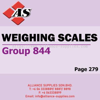 CROMWELL Weighing Scales (Group 844)