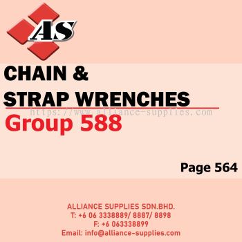 CROMWELL Chain & Strap Wrenches (Group 588)