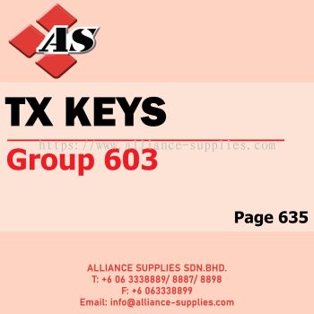 CROMWELL TX Keys (Group 603)