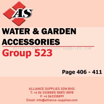 CROMWELL Water Garden & Accessories (Group 523)