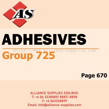 CROMWELL Adhesives - Instant / Spray (Group 725)