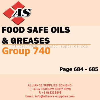 CROMWELL Food Safe Oils & Greasers (Group 740)