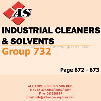 CROMWELL Industrial Cleaners & Solvents (Group 732)