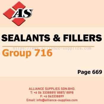 CROMWELL Sealants & Fillers (Group 716)