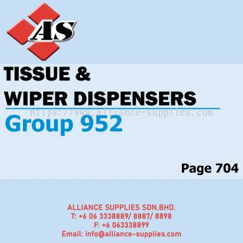 CROMWELL Tissue & Wiper Dispensers (Group 952)