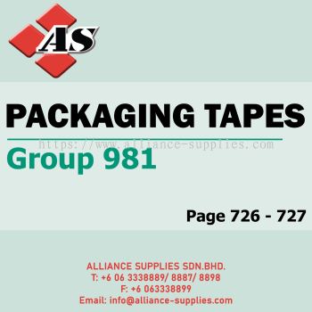 CROMWELL Packaging Tapes (Group 981)