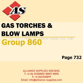 CROMWELL Gas Torches & Blow Lamps (Group 860)