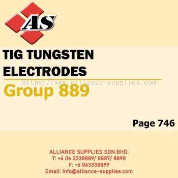 CROMWELL TIG Tungsten Electrodes (Group 889)