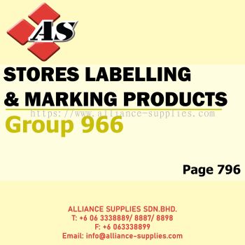 CROMWELL Stores Labelling & Marking Products (Group 966)