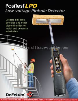 DEFELSKO PosiTest LPD Low Voltage Pinhole Detector (Holidays Detector)