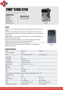 TIME Surface Roughness Tester TIME3100/3100