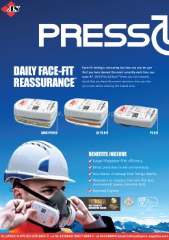 JSP PressToCheck - Daily Face-Fit Reassurance