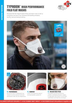 JSP Typhoon Fold Flat Masks