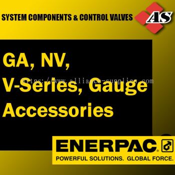 ENERPAC GA, NV, V-Series, Gauge Accessories