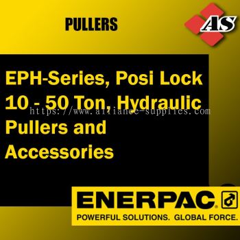 ENERPAC EPH-Series, Posi Lock 10 - 50 Ton, Hydraulic Pullers and Accessories