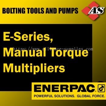 ENERPAC E-Series, Manual Torque Multipliers