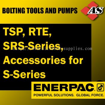 ENERPAC TSP, RTE, SRS-Series, Accessories for S-Series