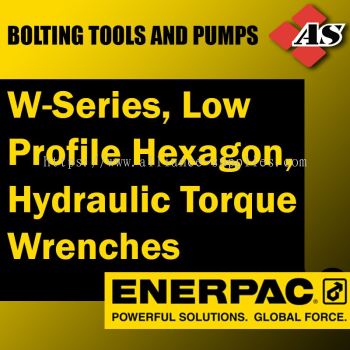 ENERPAC W-Series, Low Profile Hexagon, Hydraulic Torque Wrenches