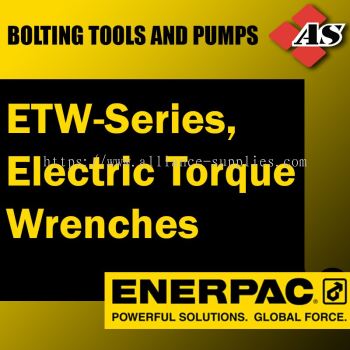 ENERPAC ETW-Series, Electric Torque Wrenches