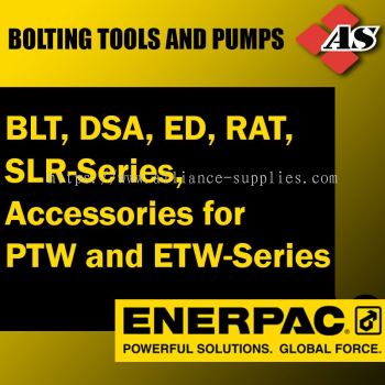 ENERPAC BLT, DSA, ED, RAT, SLR-Series, Accessories for PTW and ETW-Series