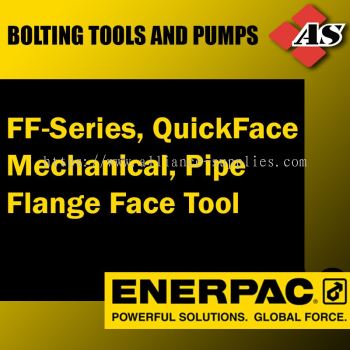 ENERPAC FF-Series, QuickFace Mechanical, Pipe Flange Face Tool