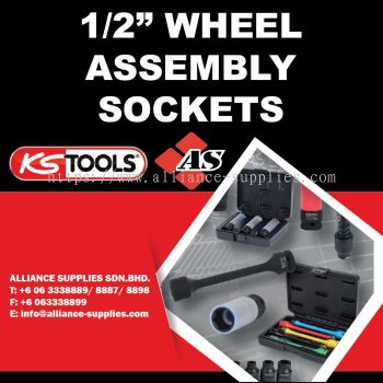 KS TOOLS 1/2" Wheel Assembly Sockets