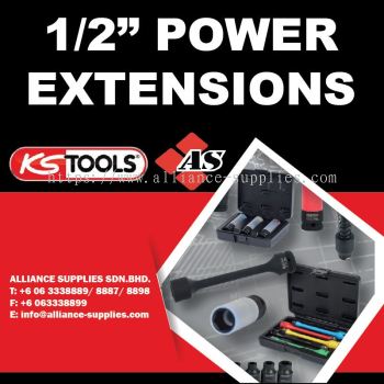 KS TOOLS 1/2" Power Extensions